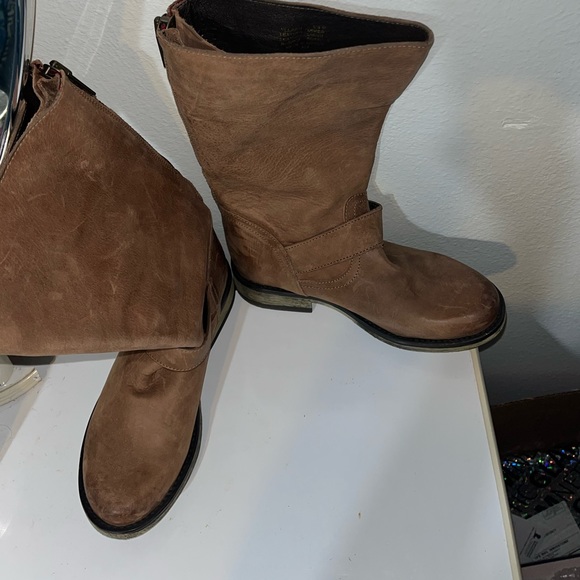 - Steve Madden genuine leather sz 5.5 brown boots - Picture 4 of 10